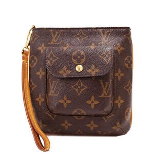 Louis Vuitton Monogram Leather Brown Partition Shoulder Bag